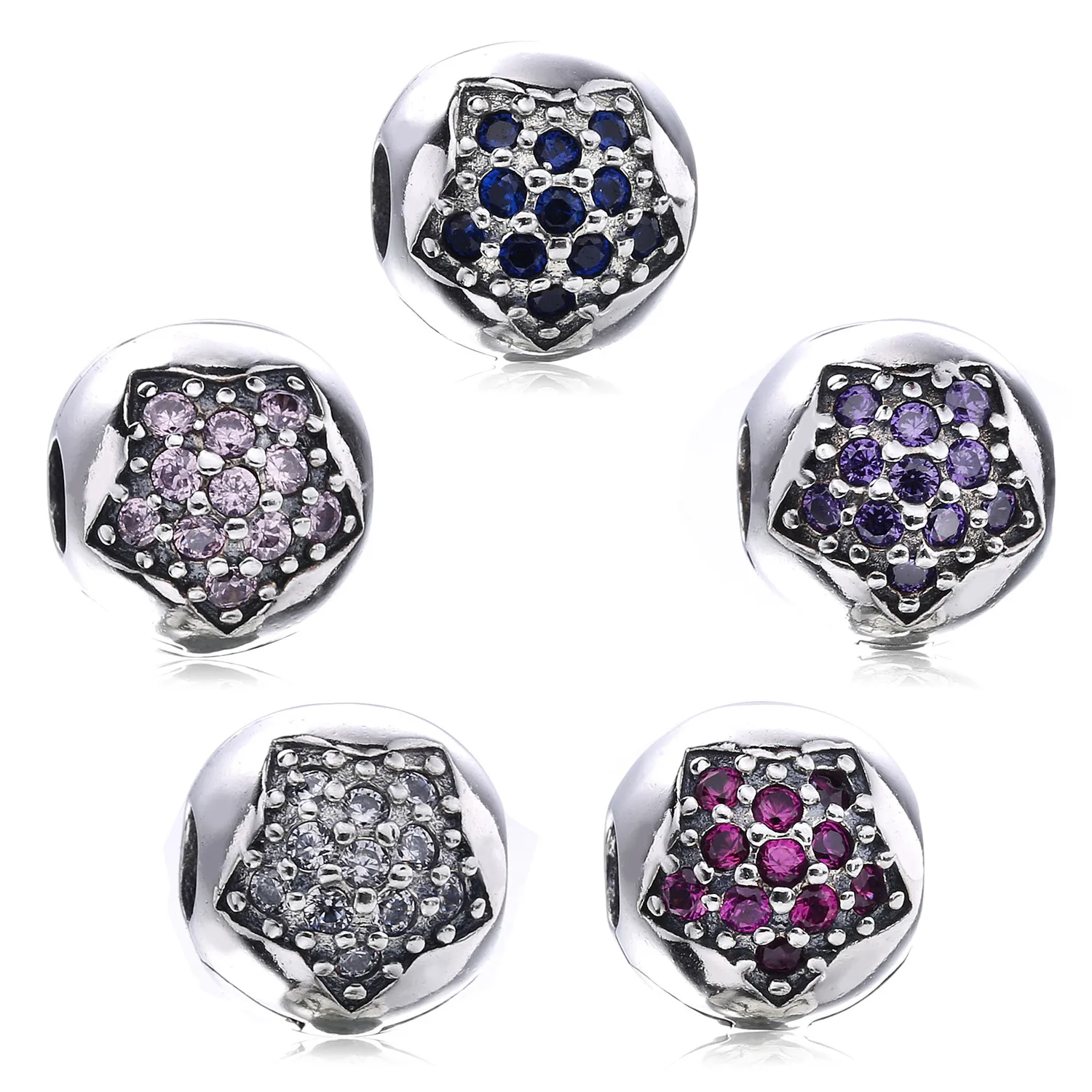 PANDORA Big Star Pavé Clip - 791056cz