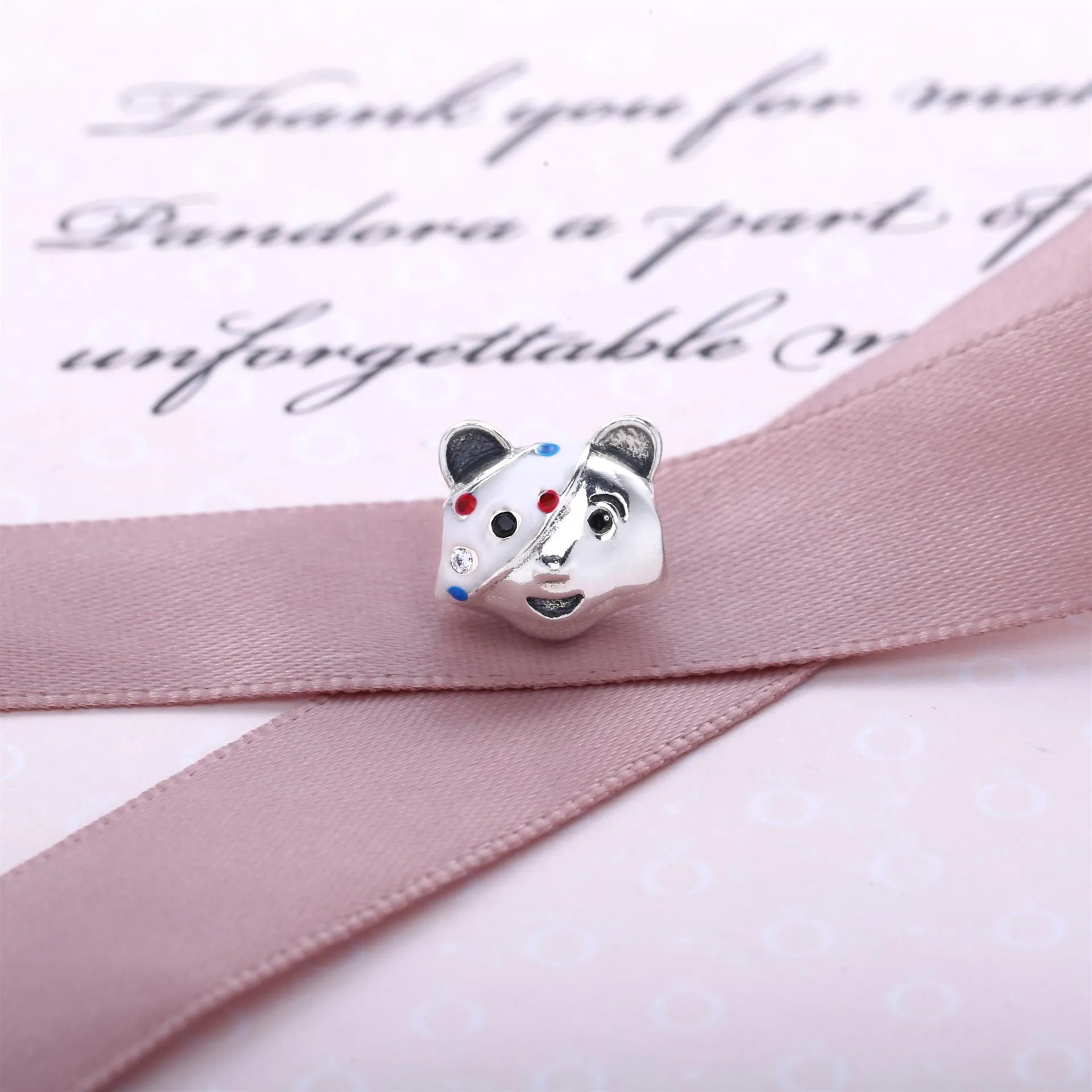 Pandora Bjørnen Pudsey Charm - 791789CZN