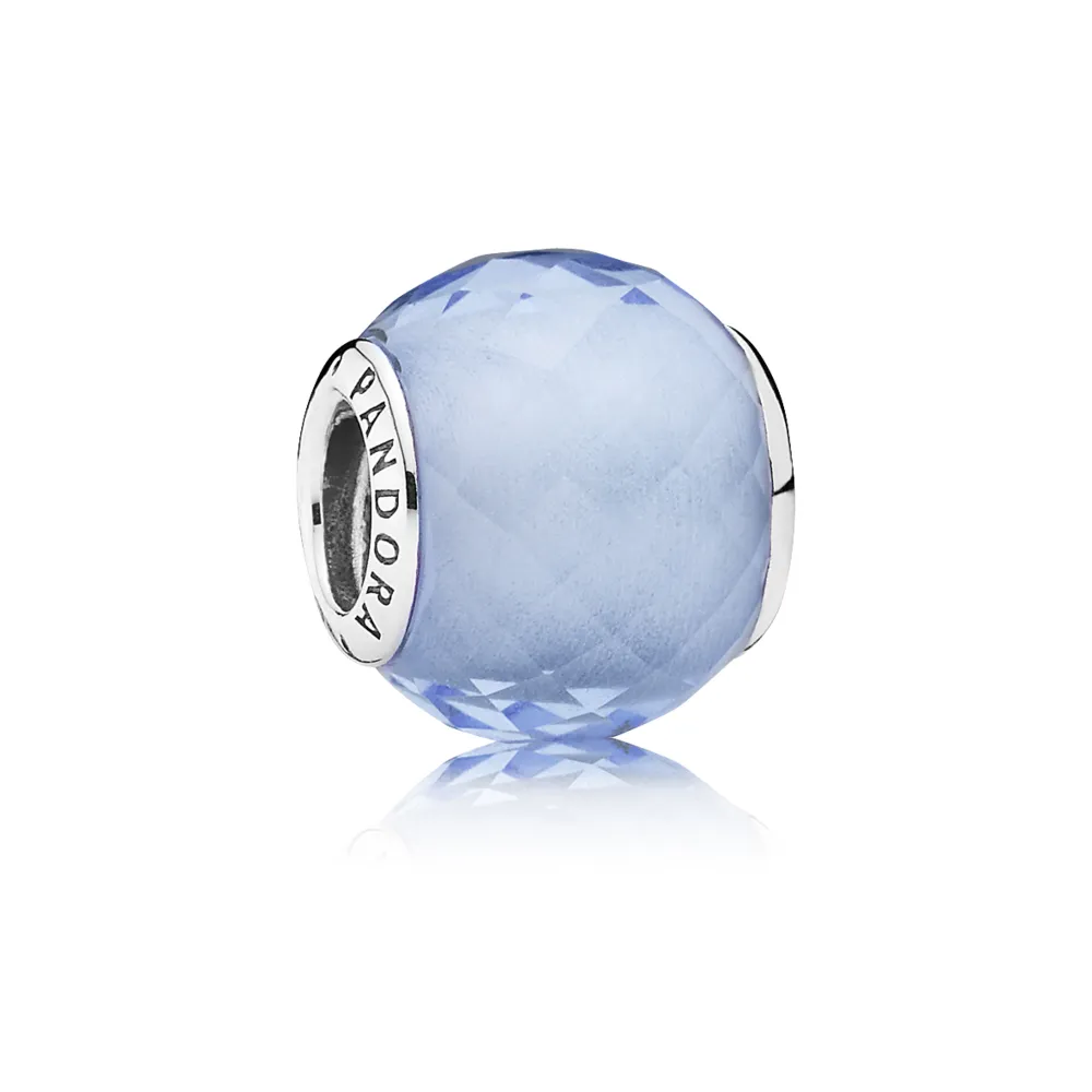 Pandora Blue Petite Facets Charm - 791499SBQ