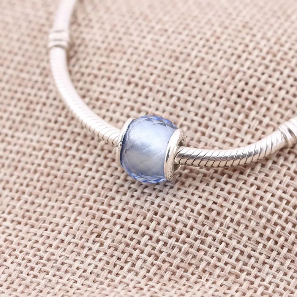 Pandora Blue Petite Facets Charm - 791499SBQ