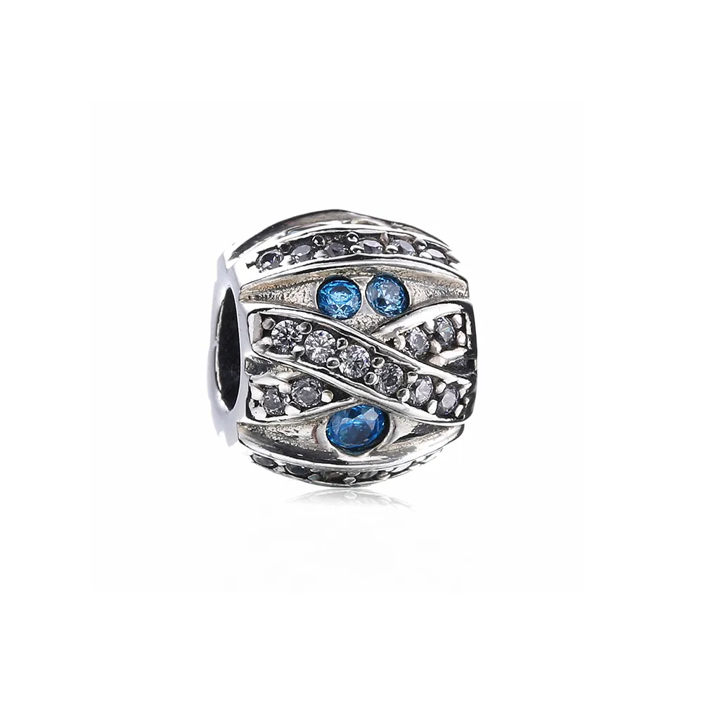 pandora blue stone charm px00168 1