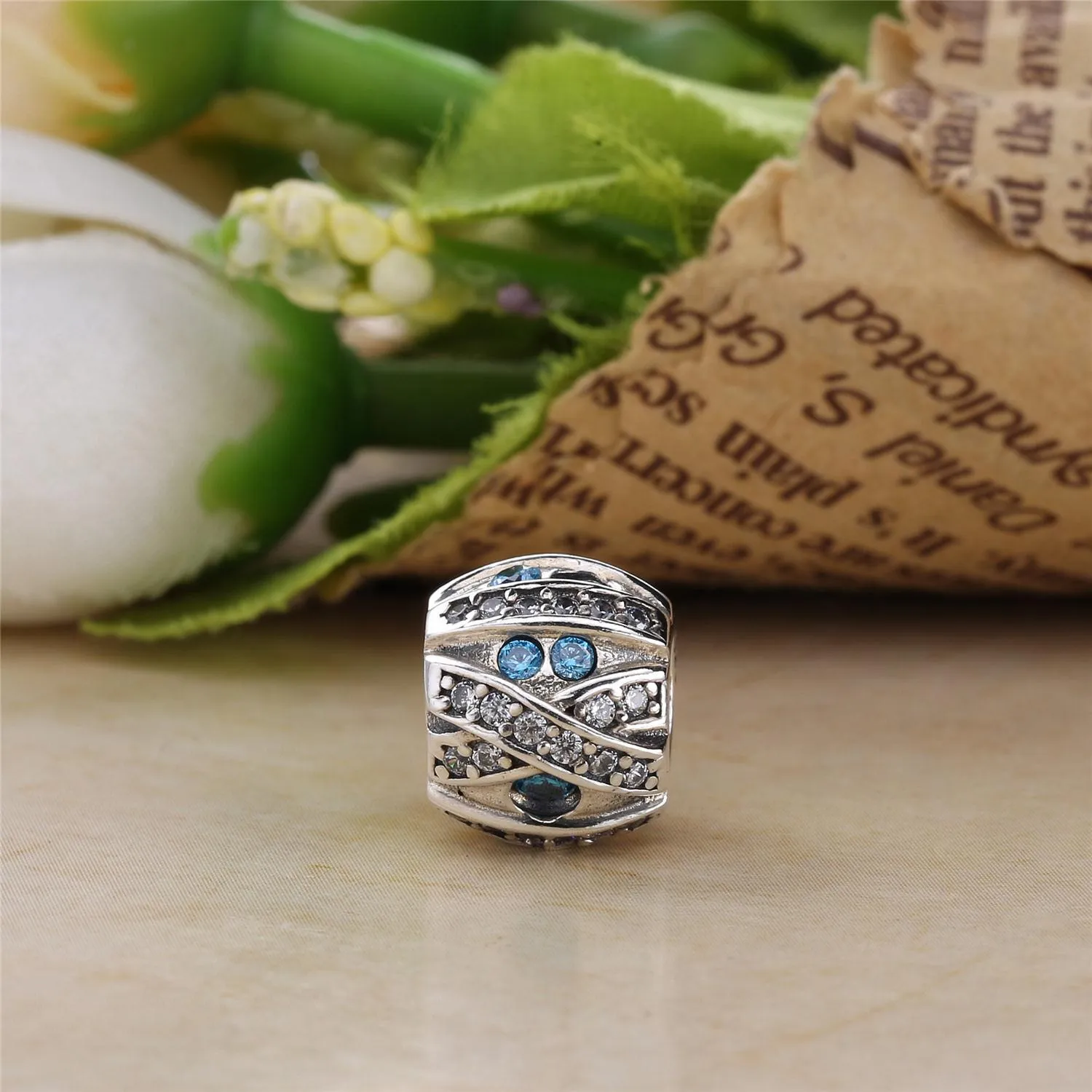 PANDORA Blue Stone Charm - PX00168-1