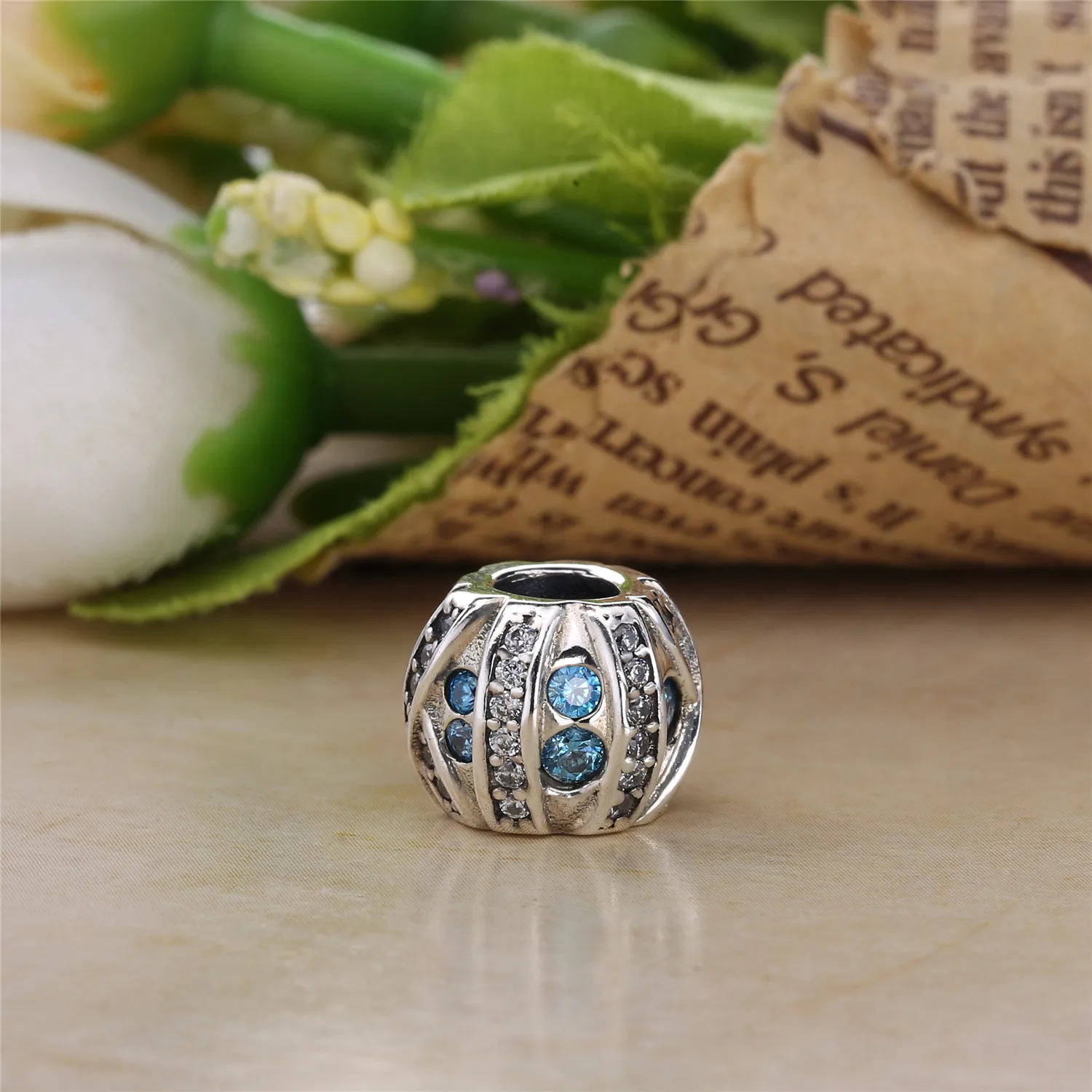 PANDORA Blue Stone Charm - PX00168-1