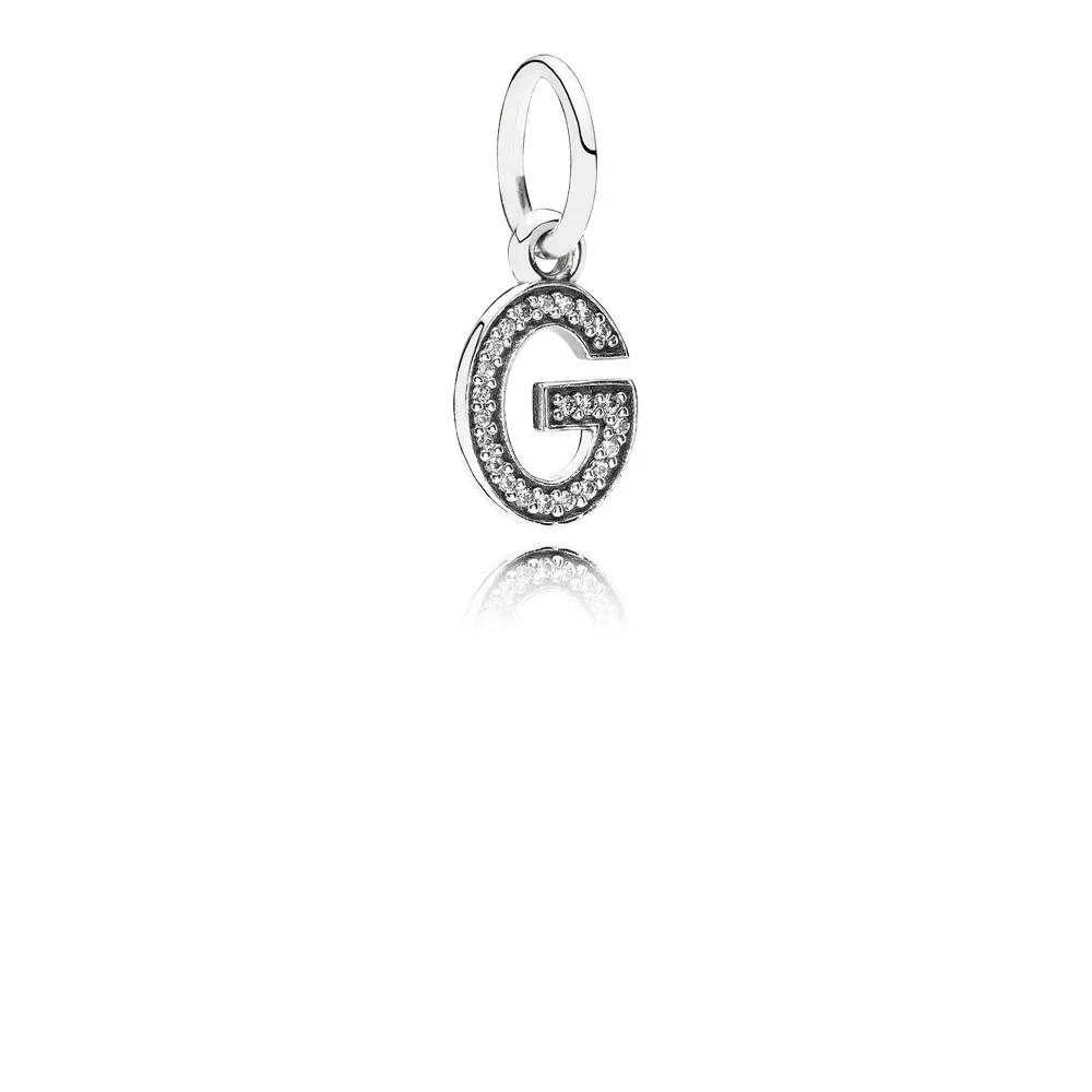 PANDORA Letter G Dangle Charm - 791319CZ