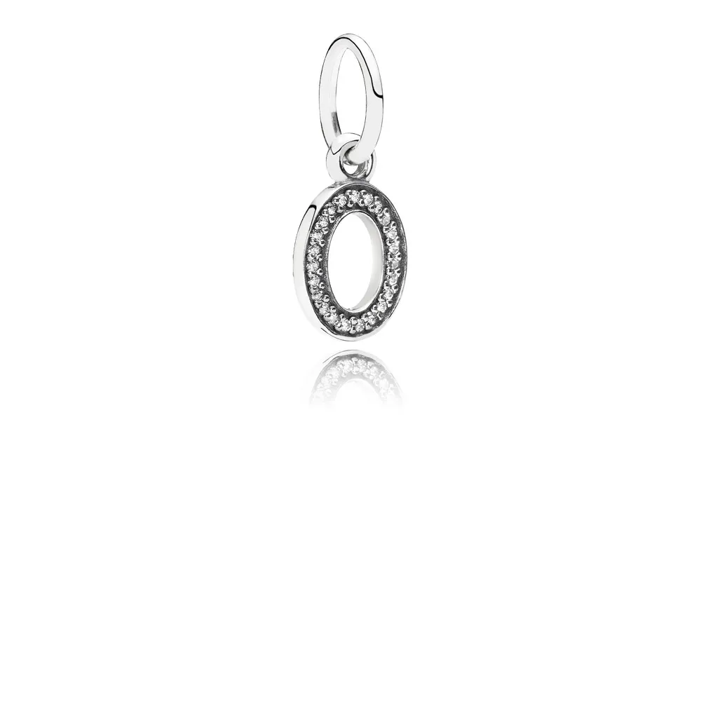 Pandora Bokstaven O, hengende charm - 791327CZ