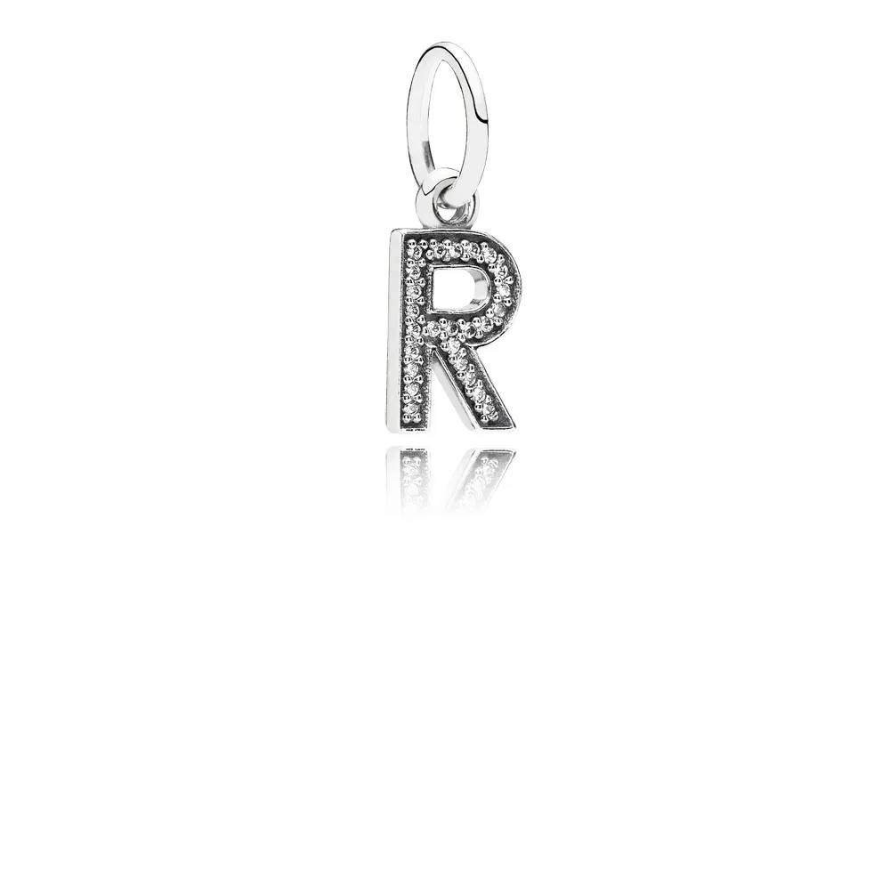 Pandora Bokstaven R, hengende charm - 791330CZ