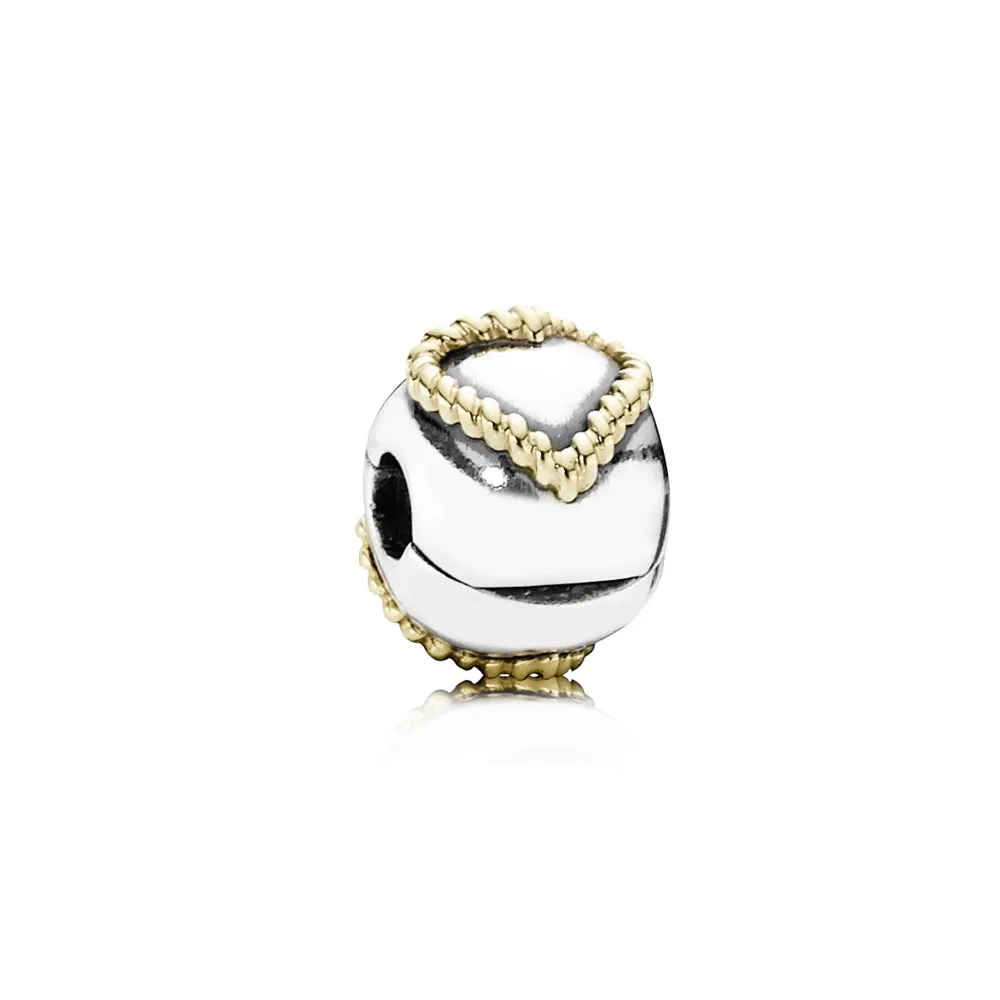 PANDORA Braided Heart Clip - 790599