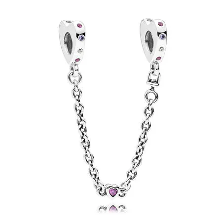 Pandora Bright Hearts sikkerhetskjede - 797245NRPMX