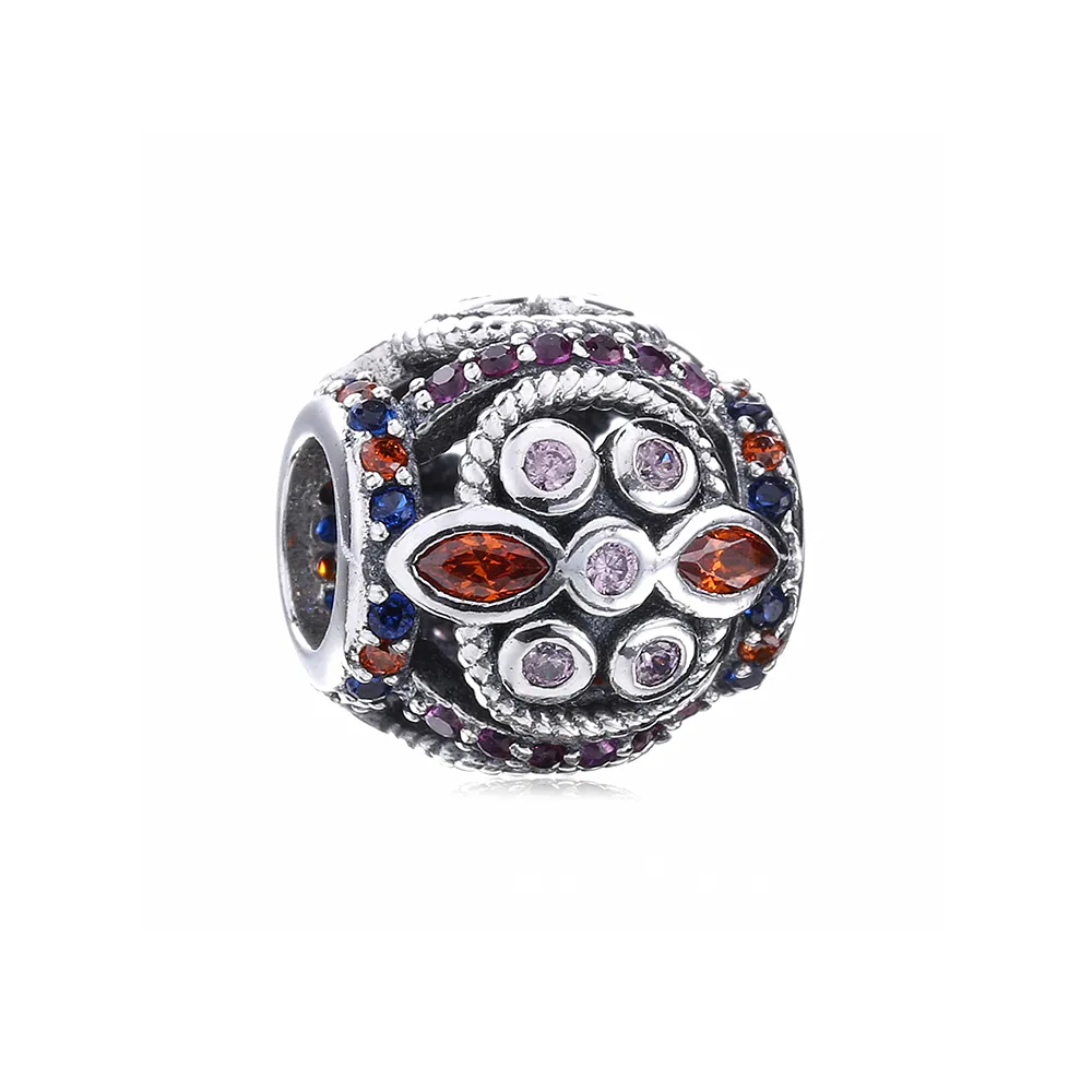 pandora color fresco charm flerfargede krystaller og rosa cz 756225pczmxb