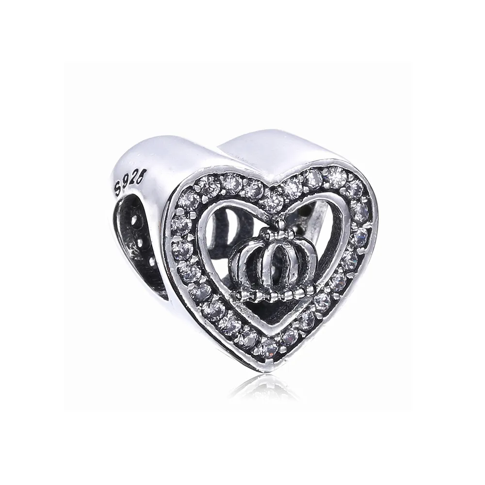 PANDORA Crown Heart Charm - PX00274-1