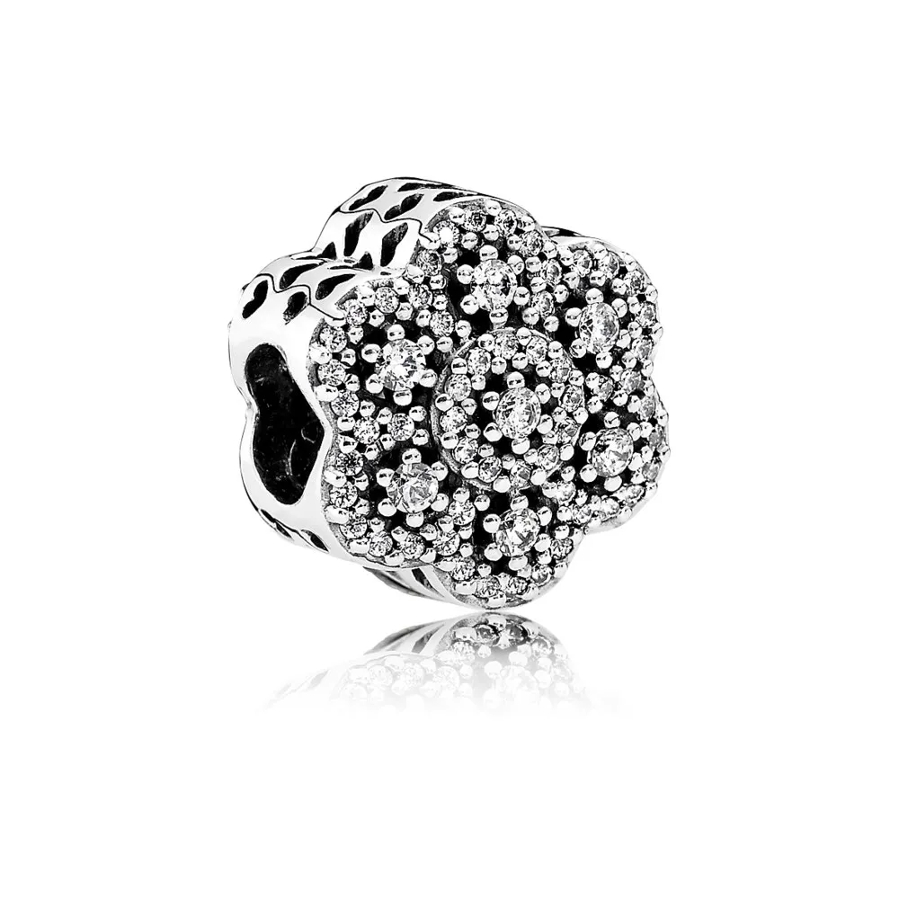 PANDORA Crystalized Floral Charm, Clear CZ - 791998CZ