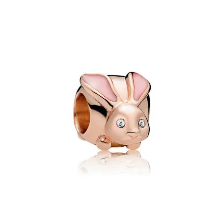 Cute Bunny Charm, PANDORA Rose™ - 787061EN160