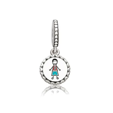 pandora dad stick figur dingle charm blandet emalje eng792018_1