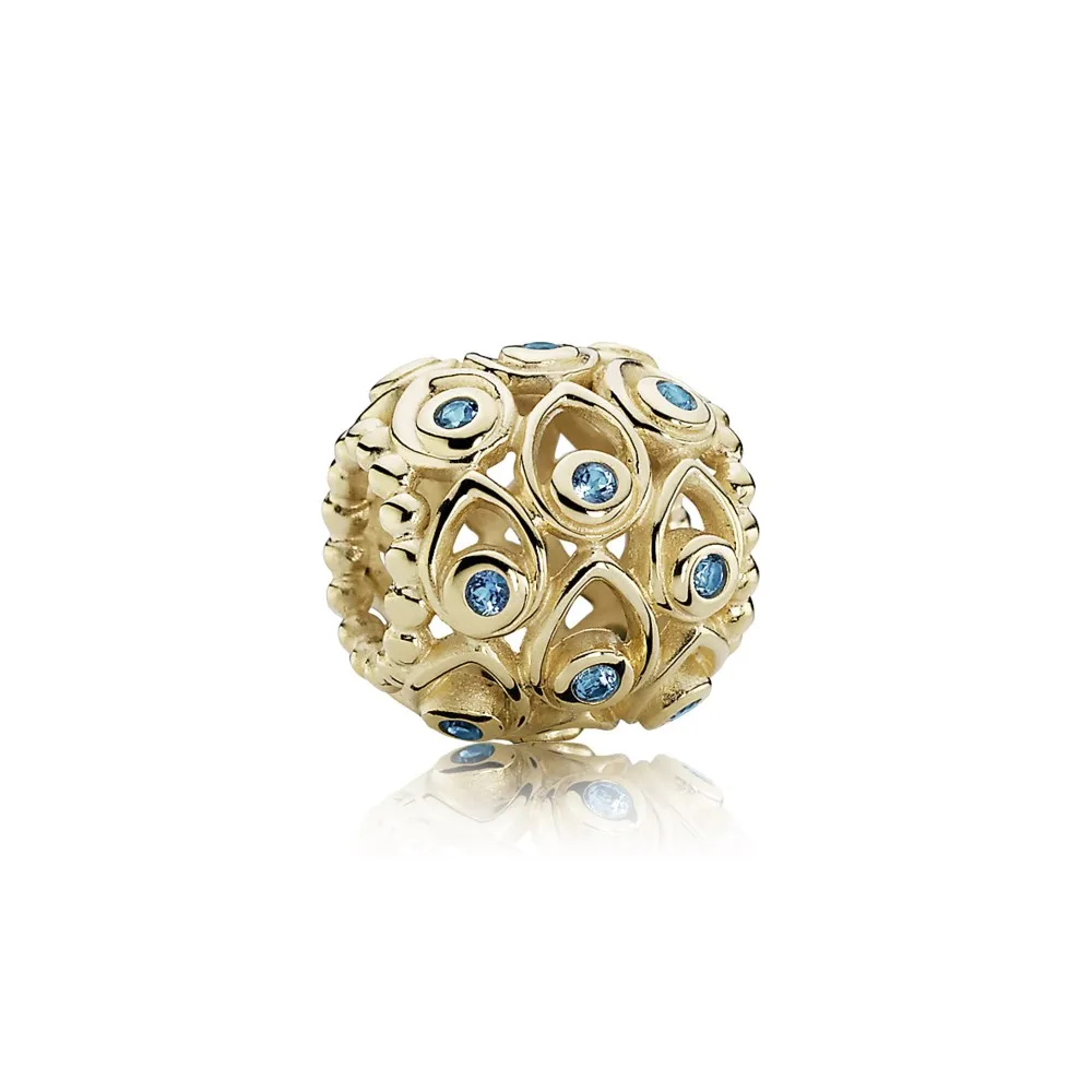 pandora deep blue sea charm 750817tpp