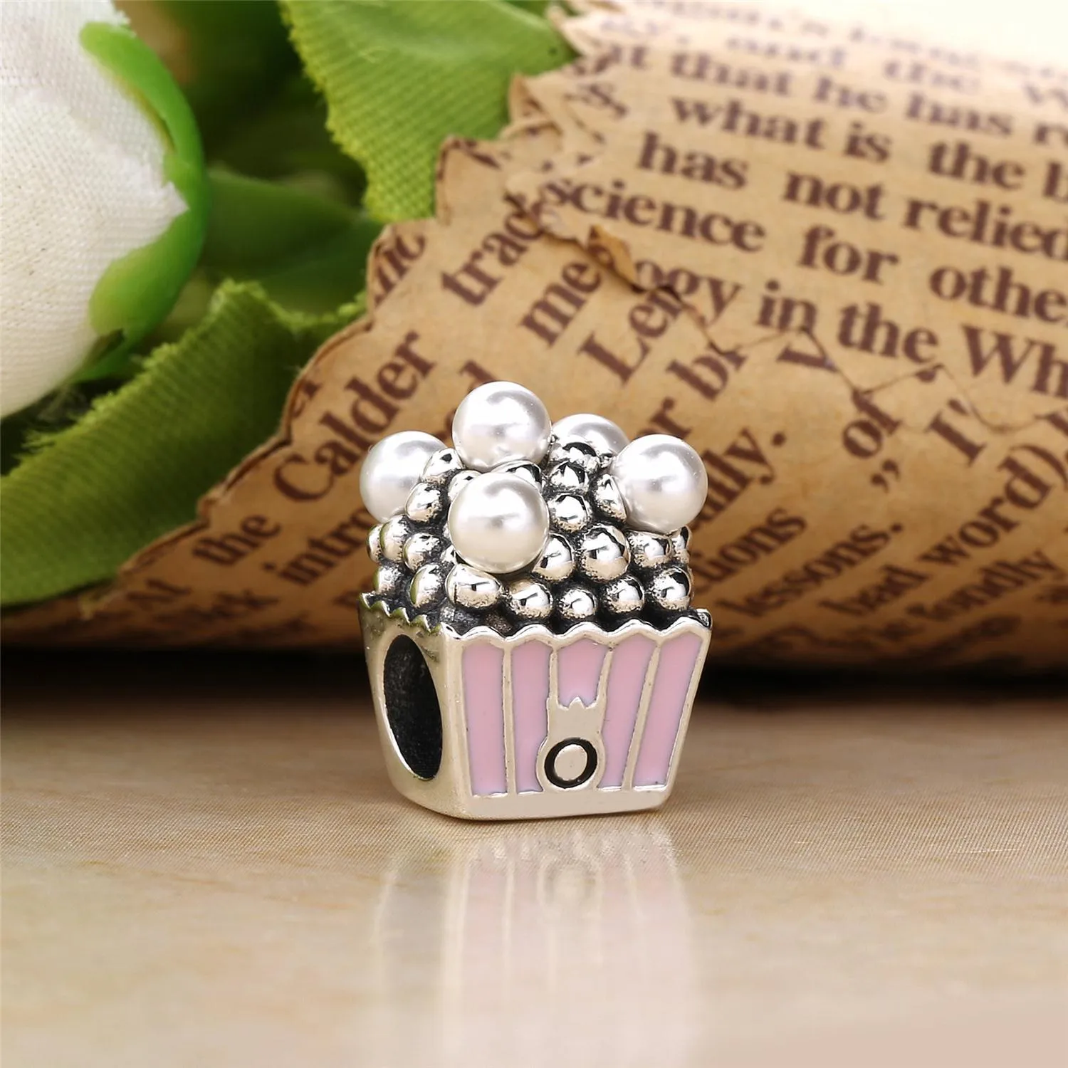 Pandora Delicious Popcorn Charm - 797213EN160