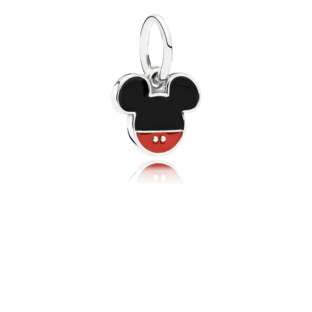 PANDORA Disney, Mickey Icon Dangle Charm, Mixed Enamel - 791461ENMX