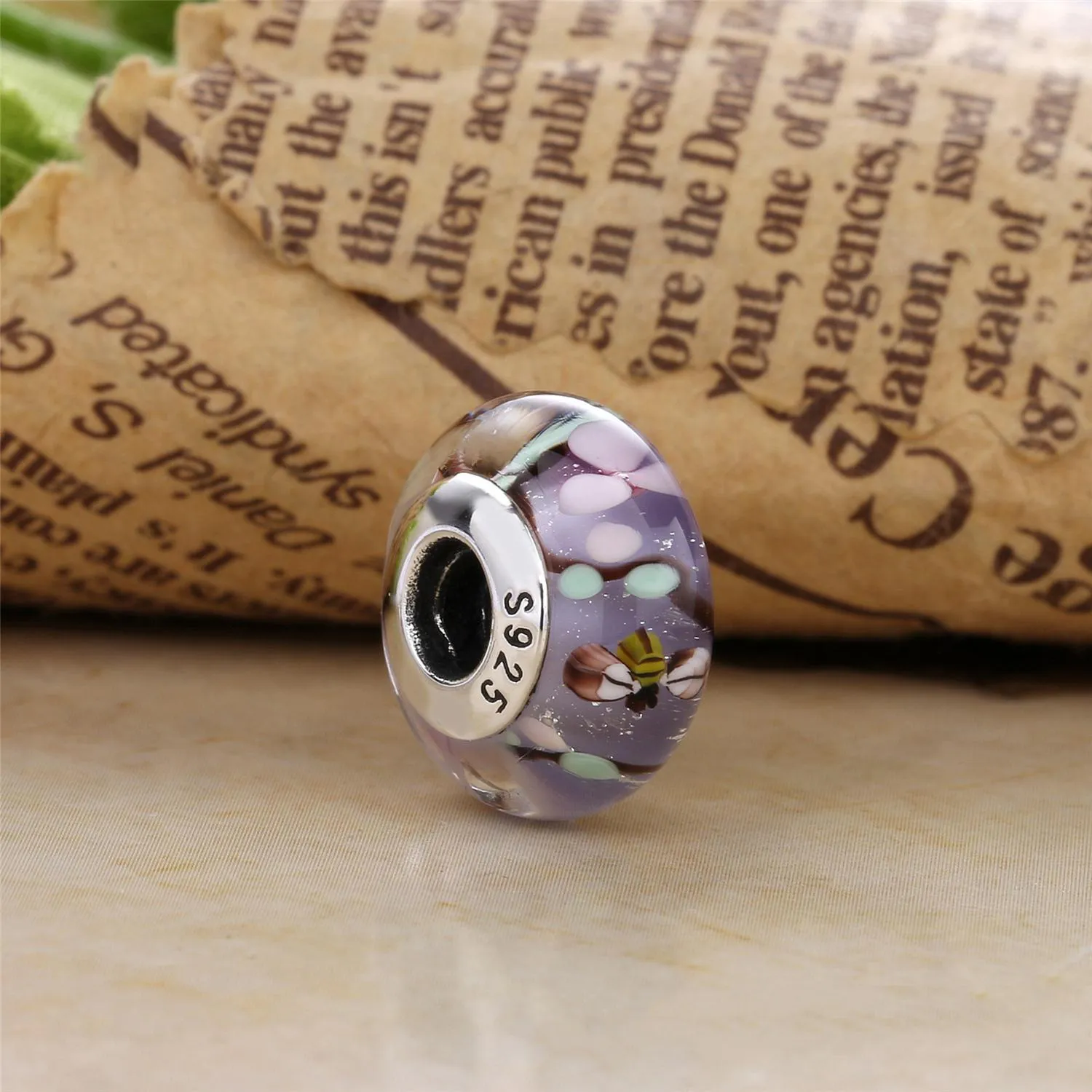 Pandora Enchanted Garden Glass Charm - 797014