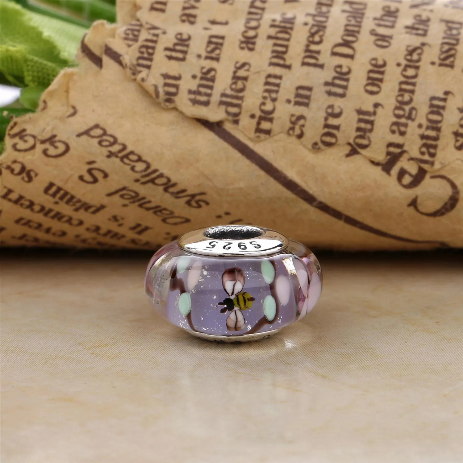 Pandora Enchanted Garden Glass Charm - 797014