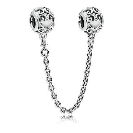 Pandora Enchanted Heart Safety Chain - 797036