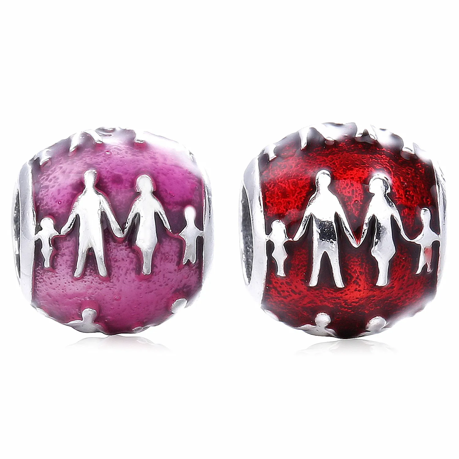 Pandora Family Silhouette Charm - 791399EN62