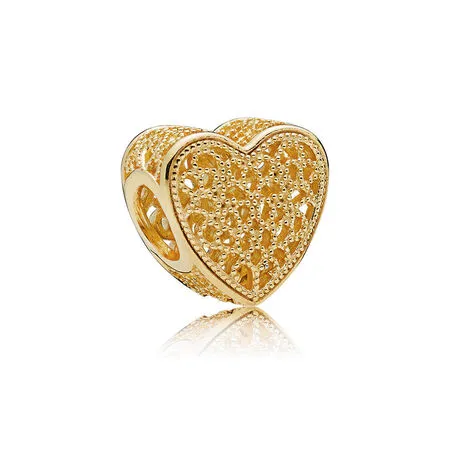 Filled with Romance Charm, PANDORA Shine™ - 767155