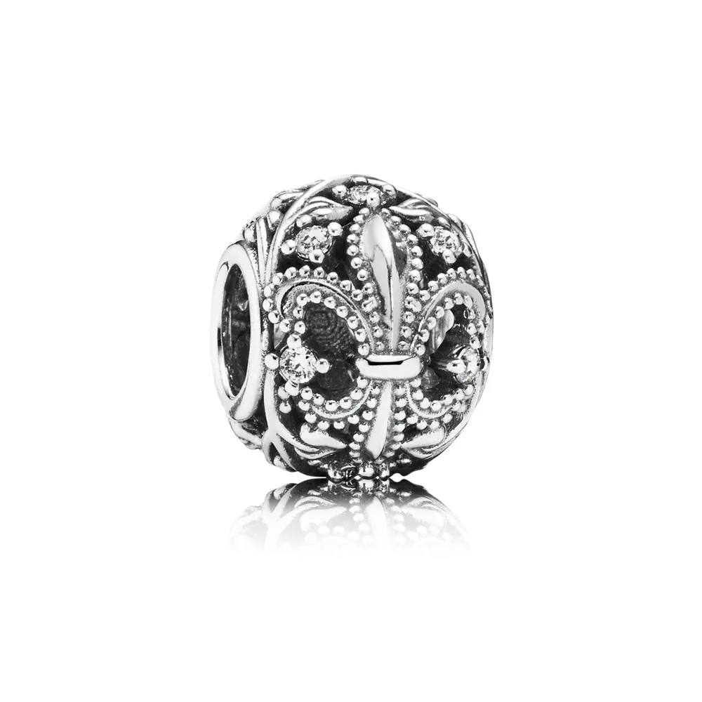 Pandora Fleur de Lis Openwork Charm - 791378CZ