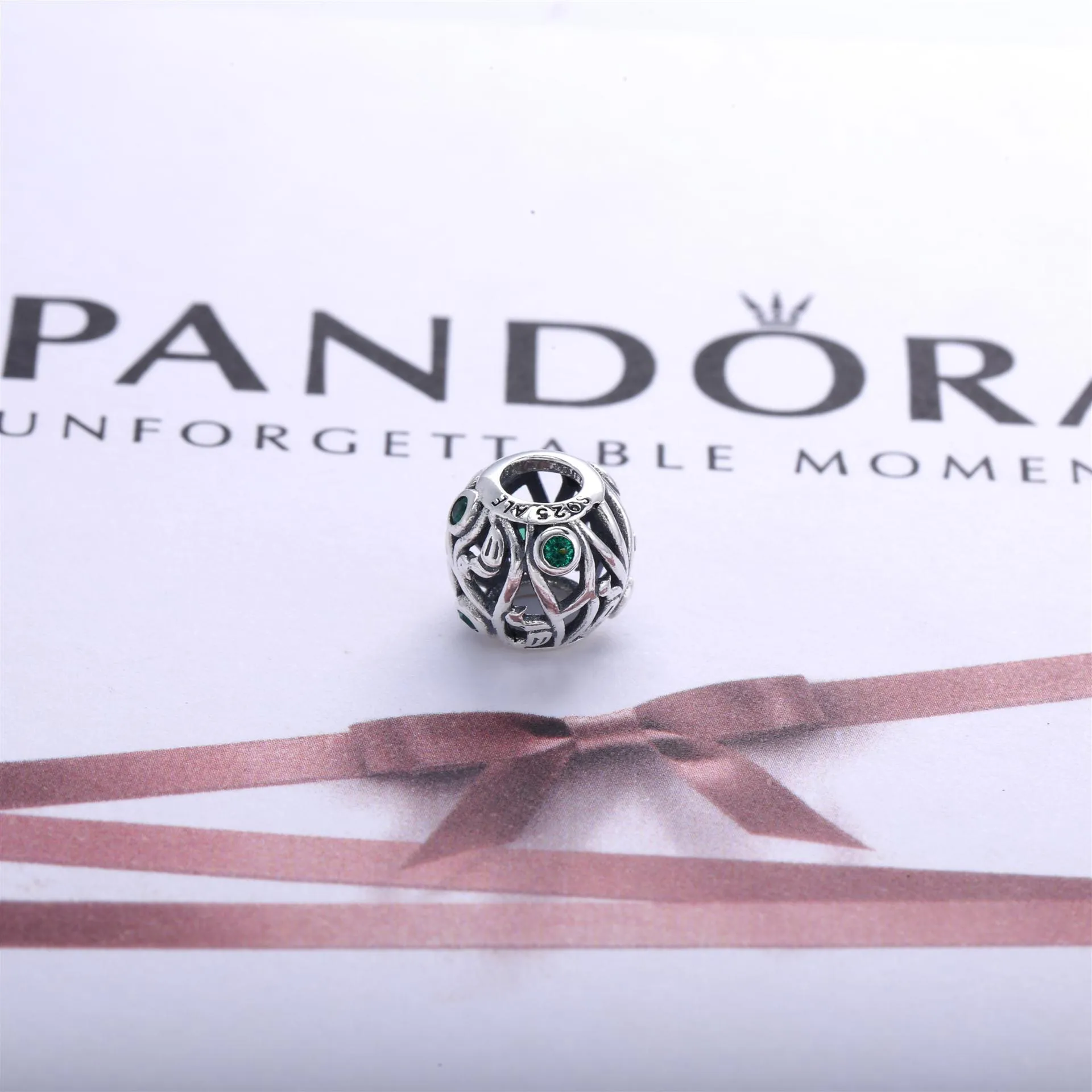 Pandora Fugler og grener, charm - 791213CZN