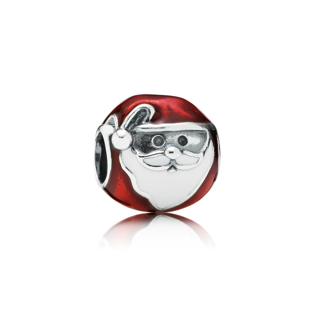 PANDORA Jolly Father Christmas Charm - 791405ENMX