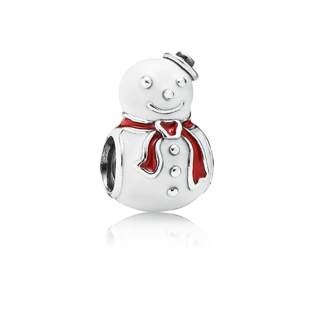 Pandora Glad snømann, charm - 791406ENMX