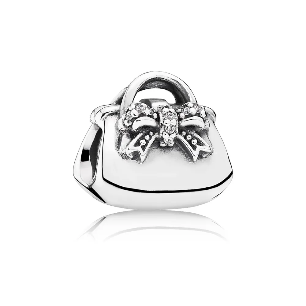 pandora glitrende håndveske charm 791534cz