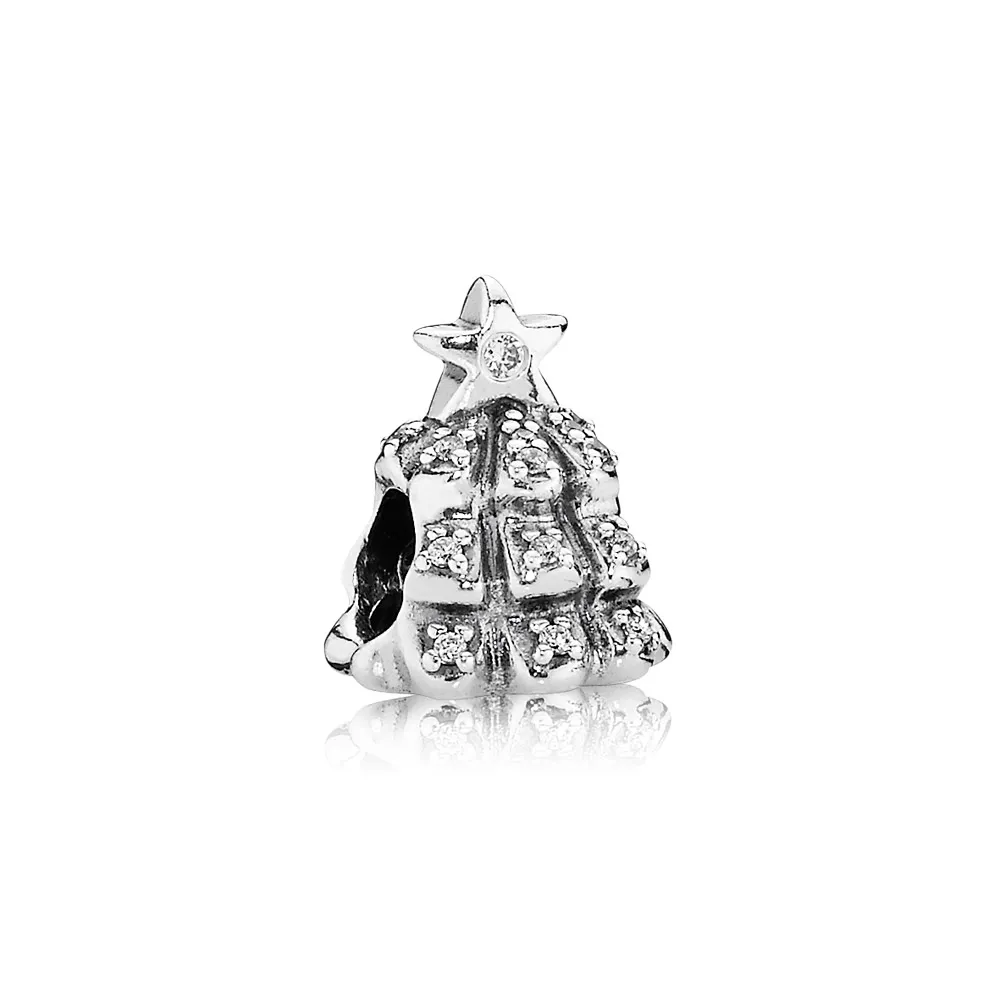 pandora glitrende juletre charm 791239cz