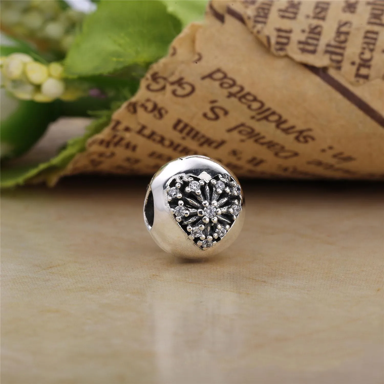 PANDORA Heart of Winter Clip, klar CZ - 796388CZ