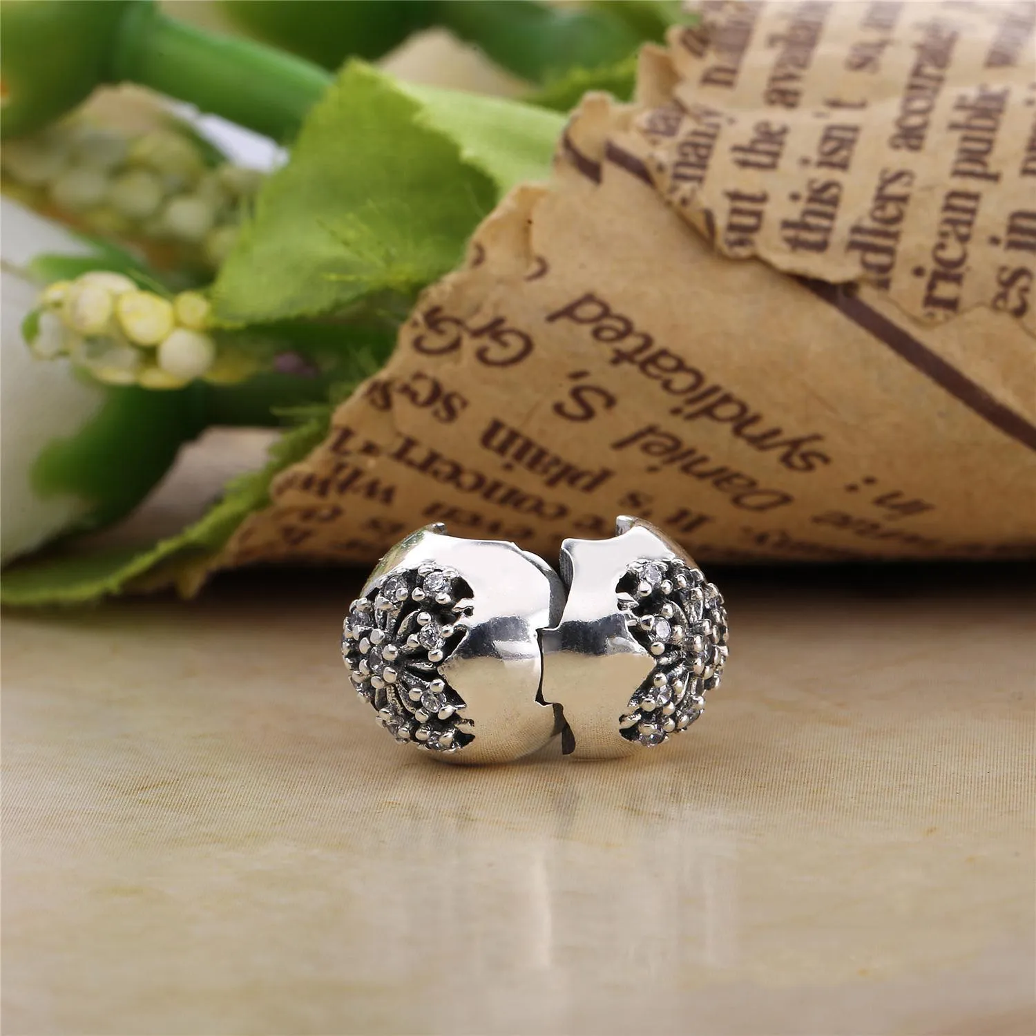 PANDORA Heart of Winter Clip, klar CZ - 796388CZ