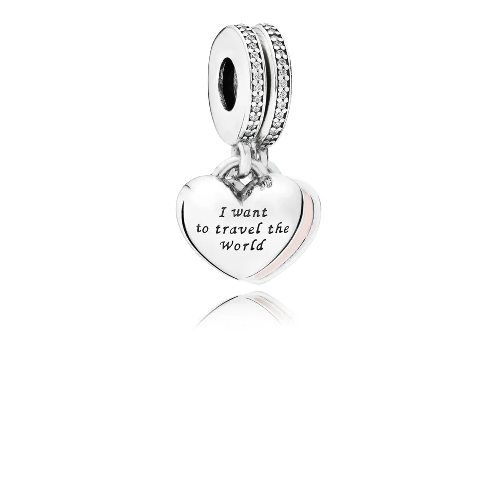 PANDORA Travel Together Forever Pendant Charm - 791717CZ