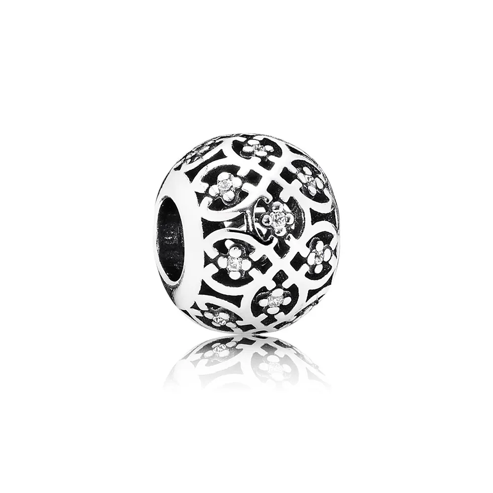 Pandora Intricate Lattice Openwork Charm - 791295CZ