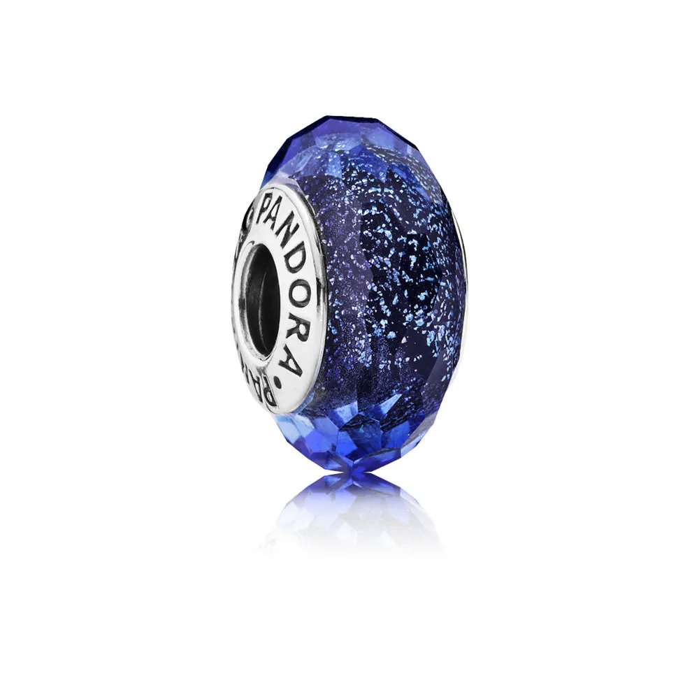 PANDORA Blue Fascinating Iridescence Charm - 791646