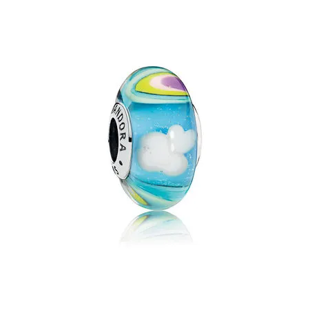 Pandora Iridescent Rainbow Glass Charm - 797013