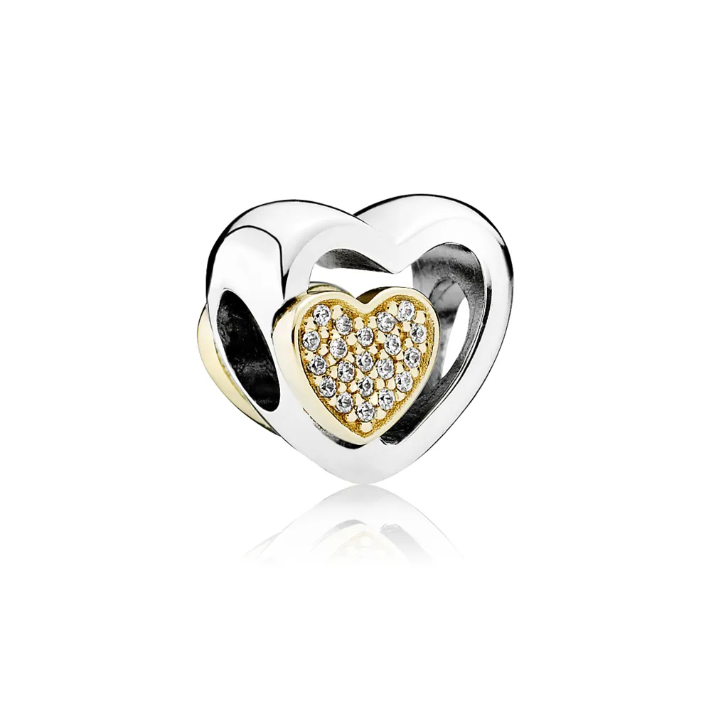 pandora joined together charm 791806cz