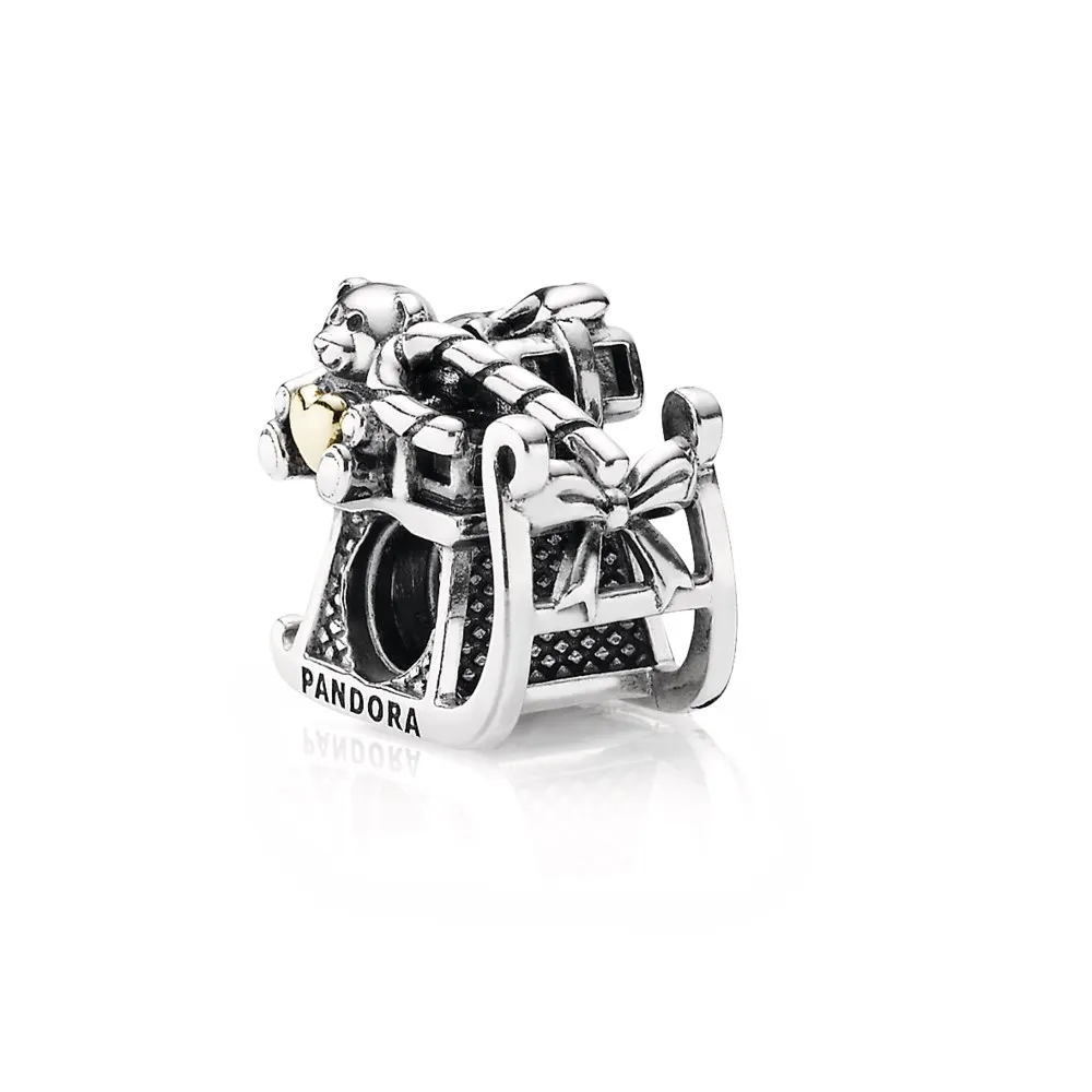 Pandora Julenissens slede, charm - 791207