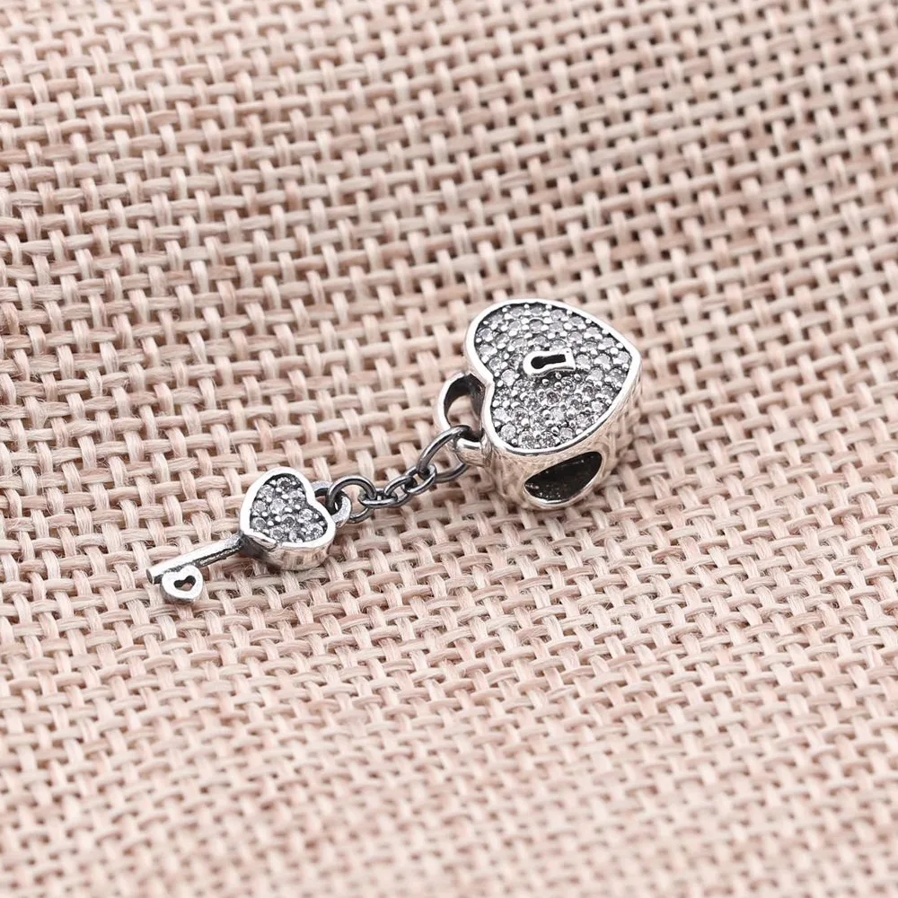 Pandora Lock of Love Charm - 791429CZ