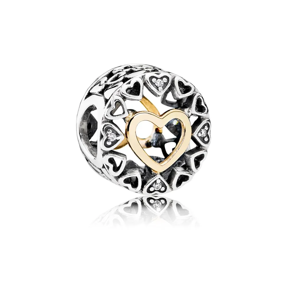 Pandora Loving Circle Charm - 792009CZ