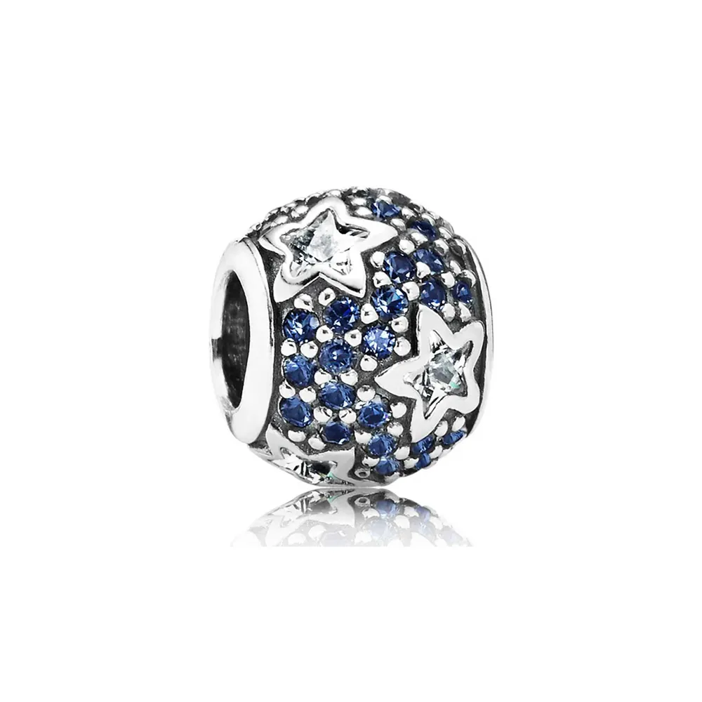 Pandora Midnight Blue Follow the Stars Charm - 791382CZ