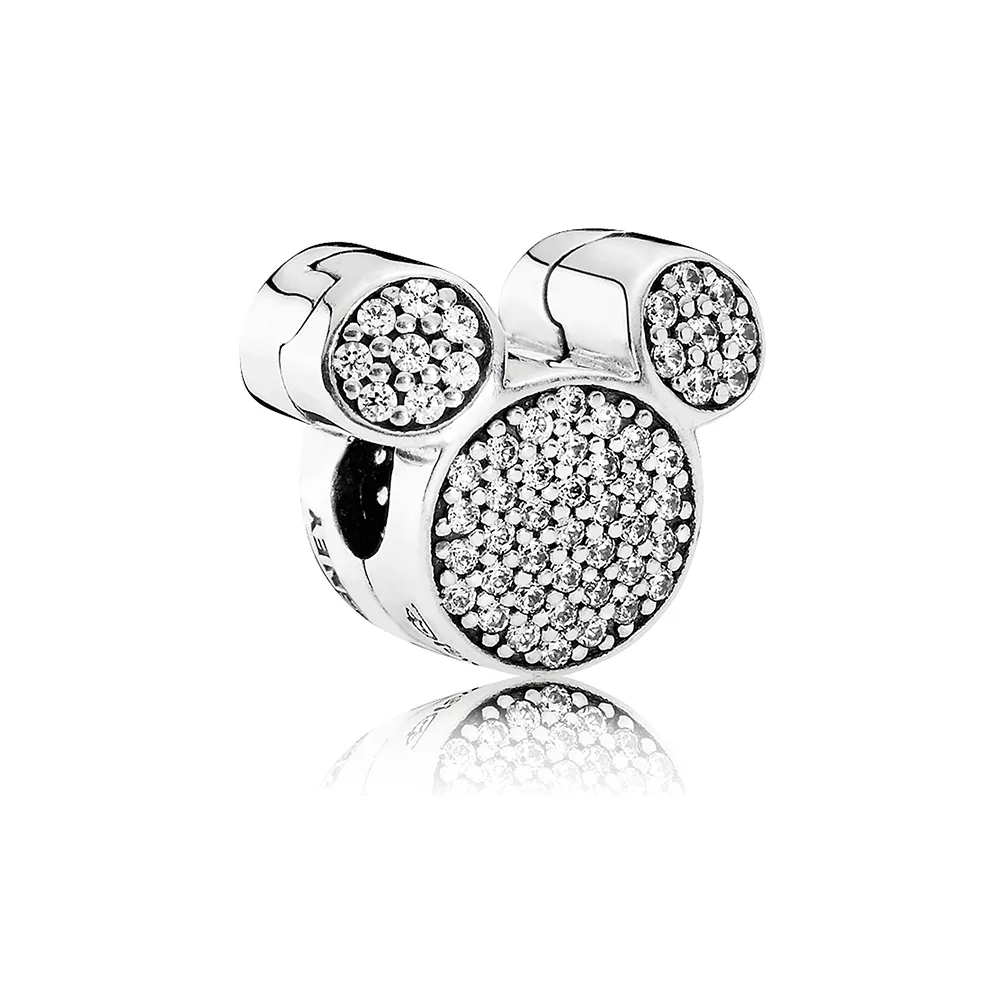 pandora mikke mus ears charm clip 7501055891079p