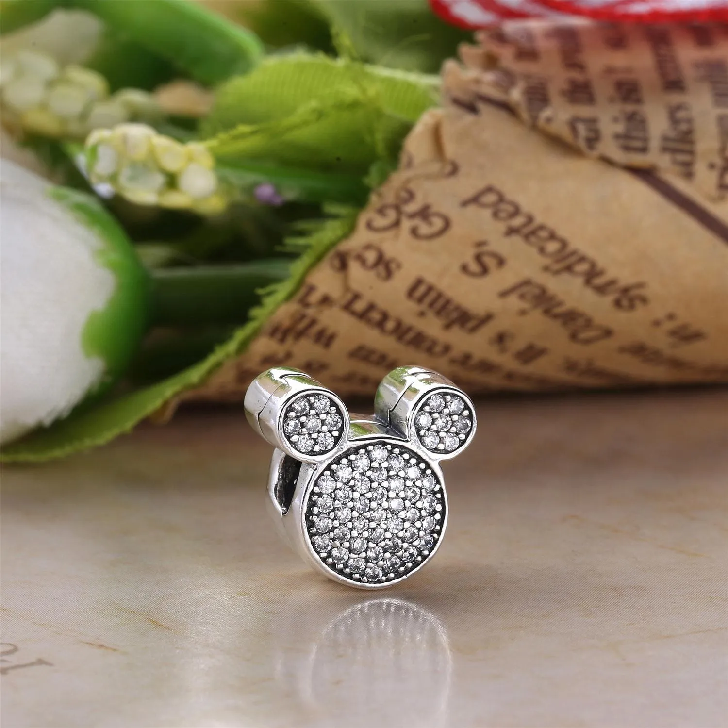 PANDORA Mikke Mus Ears Charm Clip - 7501055891079P