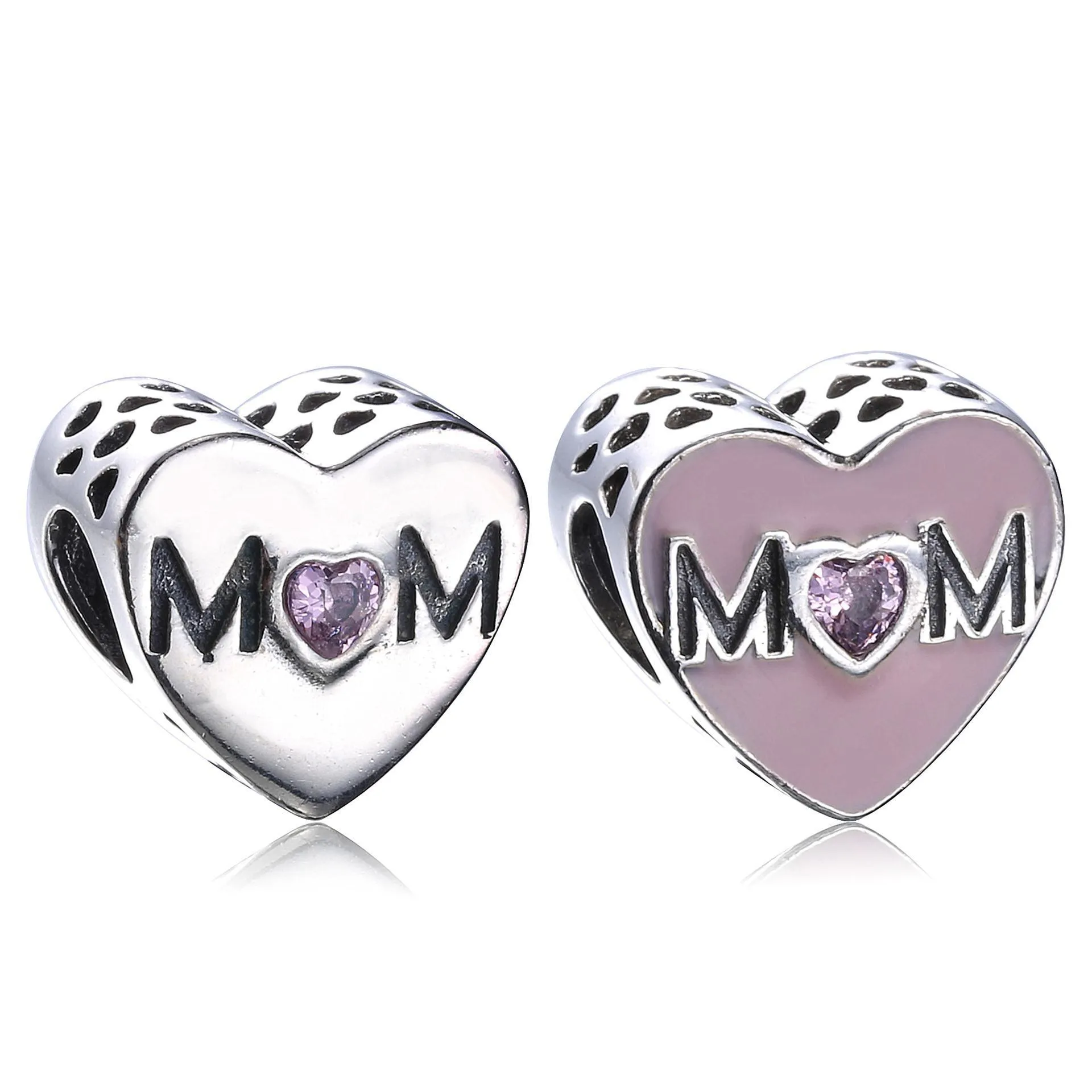 Pandora Mother Heart Charm - 791881PCZ