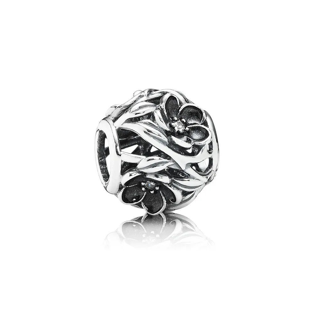 Pandora Mystic Floral Openwork Charm - 791409CZ