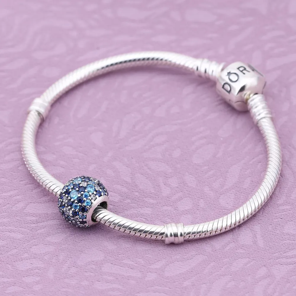 Pandora Ocean Mosaic Pavé Ball Charm - 791261NSBMX