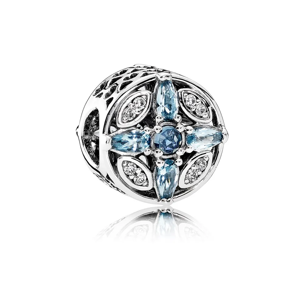 Pandora Patterns of Frost Charm - 791995NMBMX