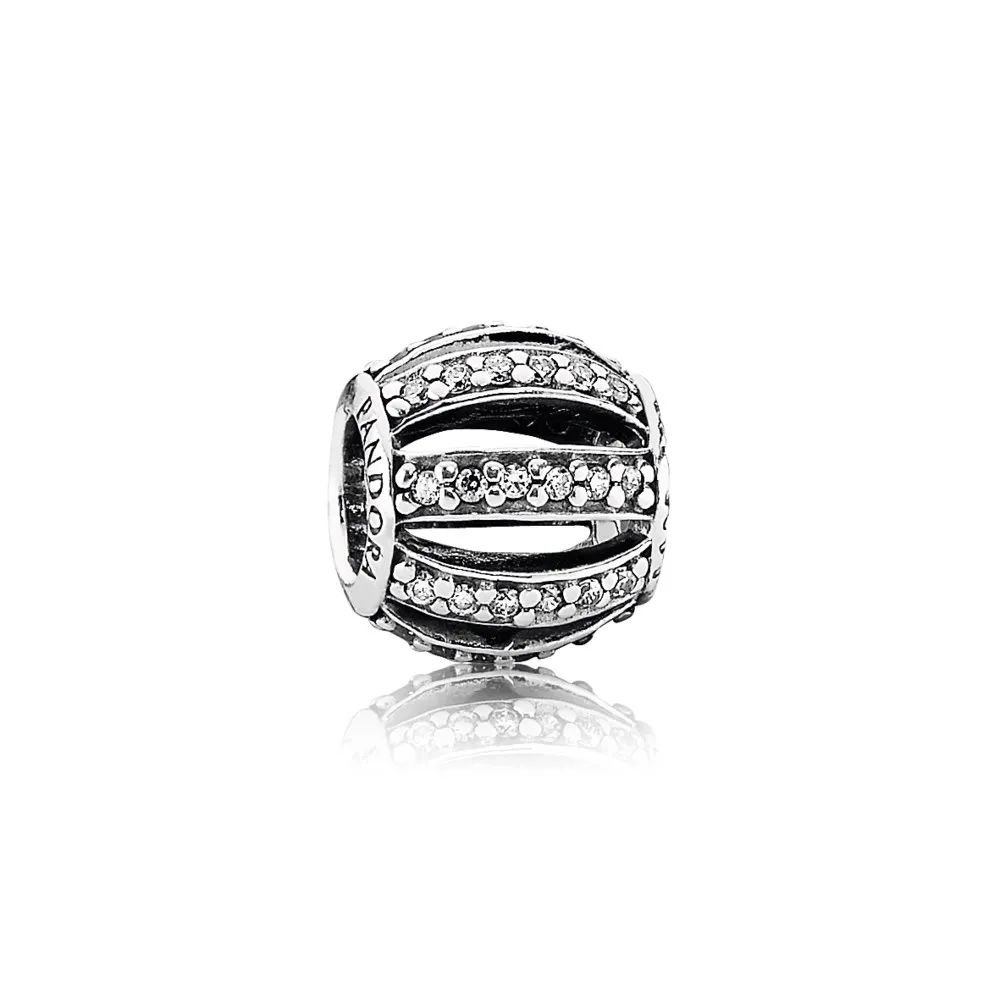 pandora pavé tømme charm 791115cz