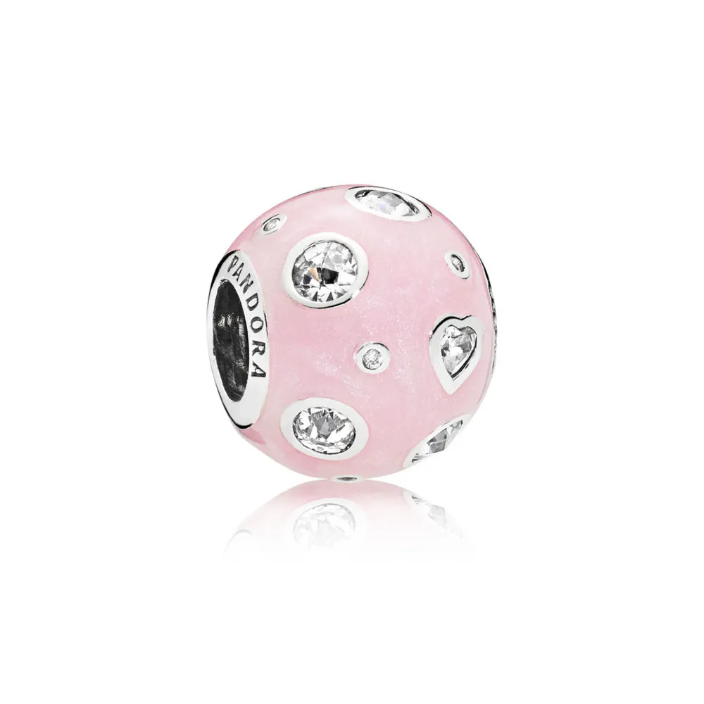 pandora pearlescent pink dreams charm 797033en153